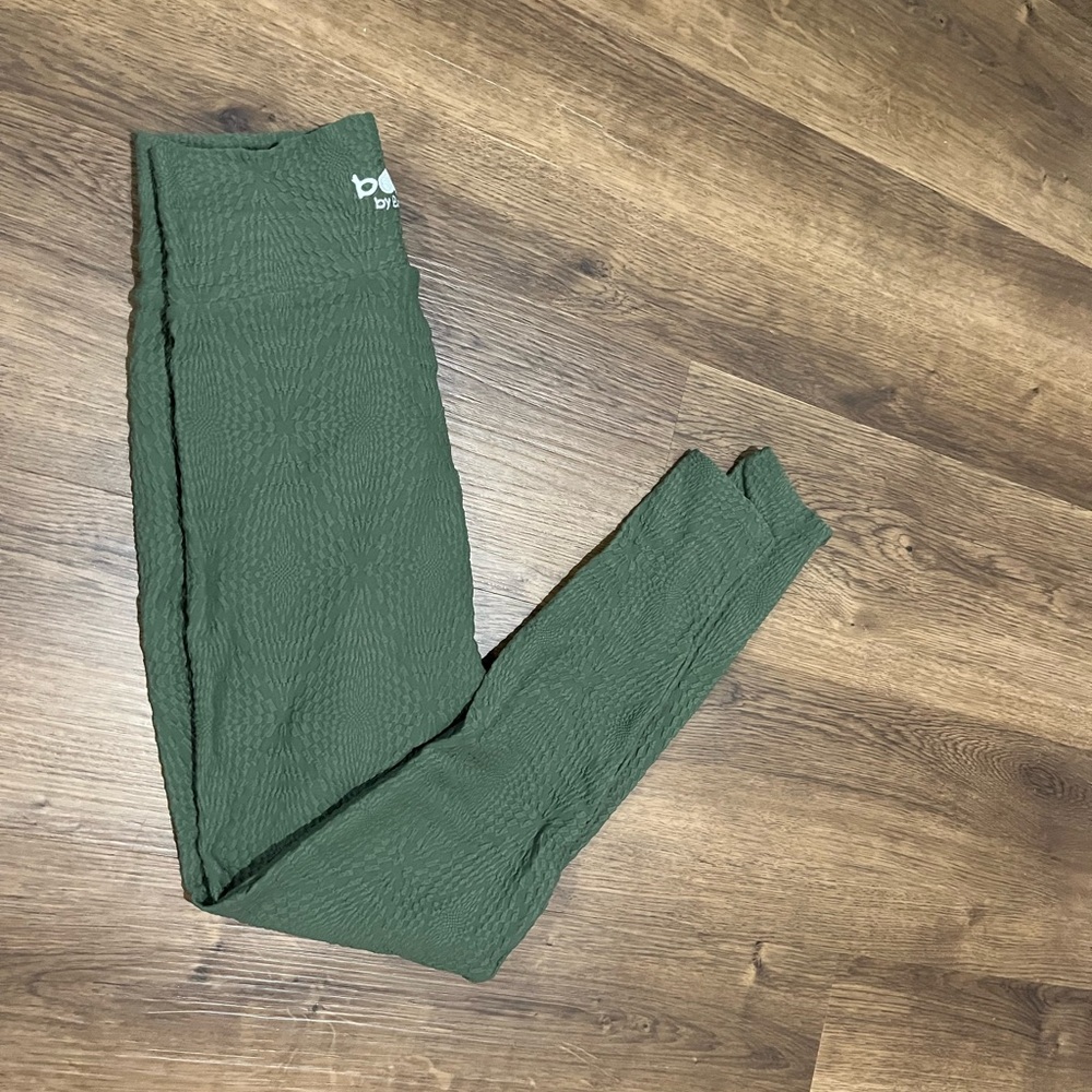 Booty by brabants mermaid green full length legging, gently worn